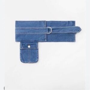 Zara Classic Blue Denim Material